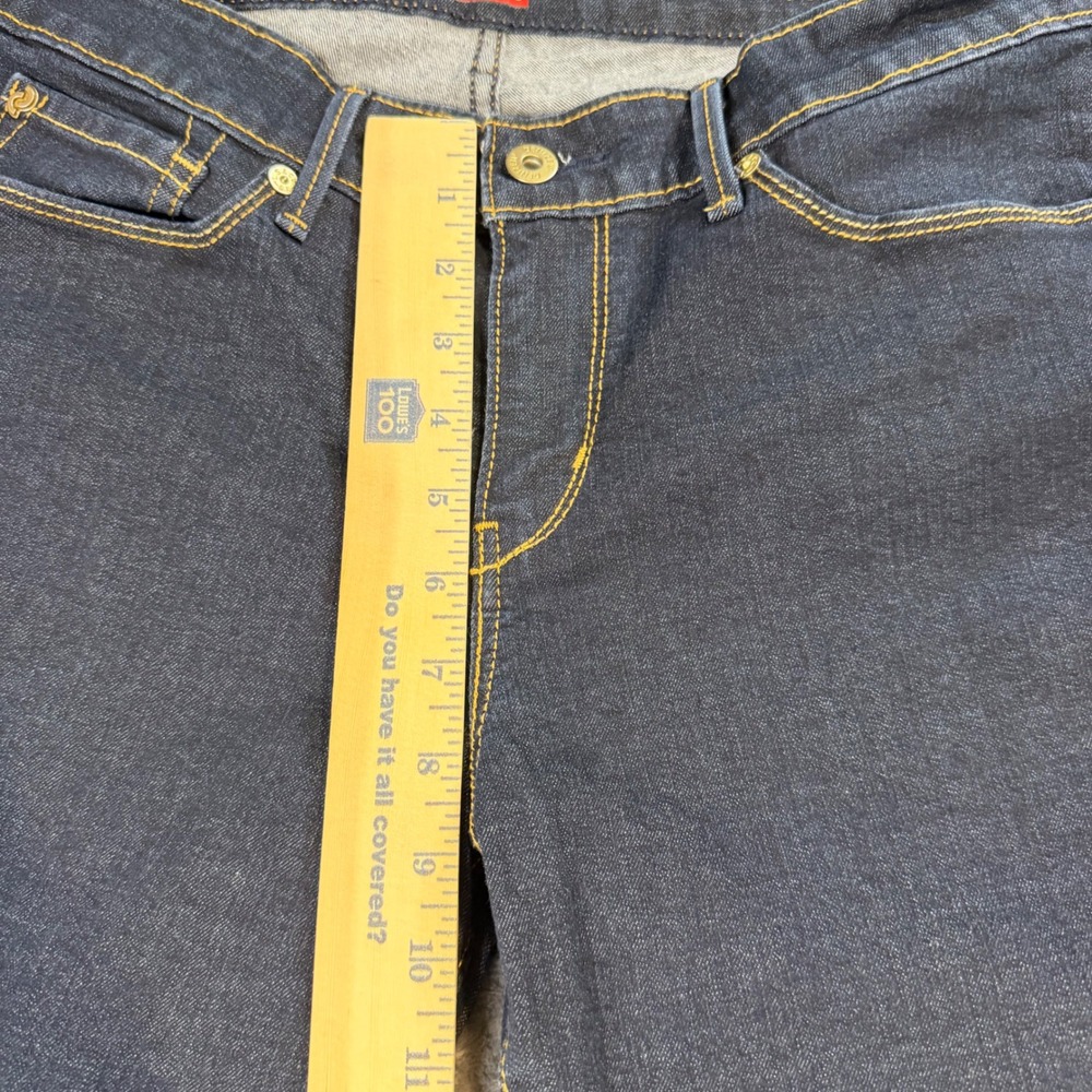 Denizen from Levi's Modern Bootcut Jeans Womens 12M W31 L32 Dark Indigo Blue - Picture 4 of 11